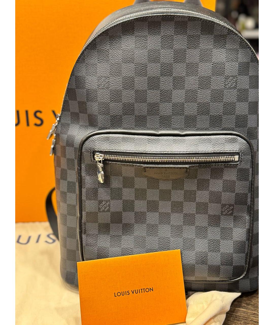 LOUIS VUITTON Серый рюкзак, фото 2