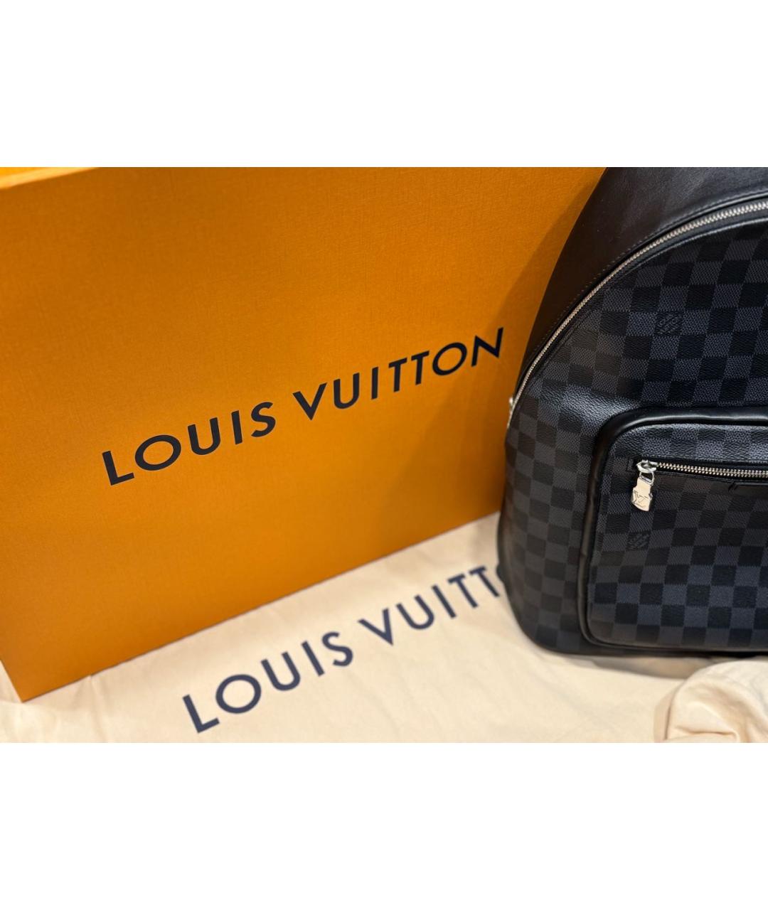 LOUIS VUITTON Серый рюкзак, фото 7