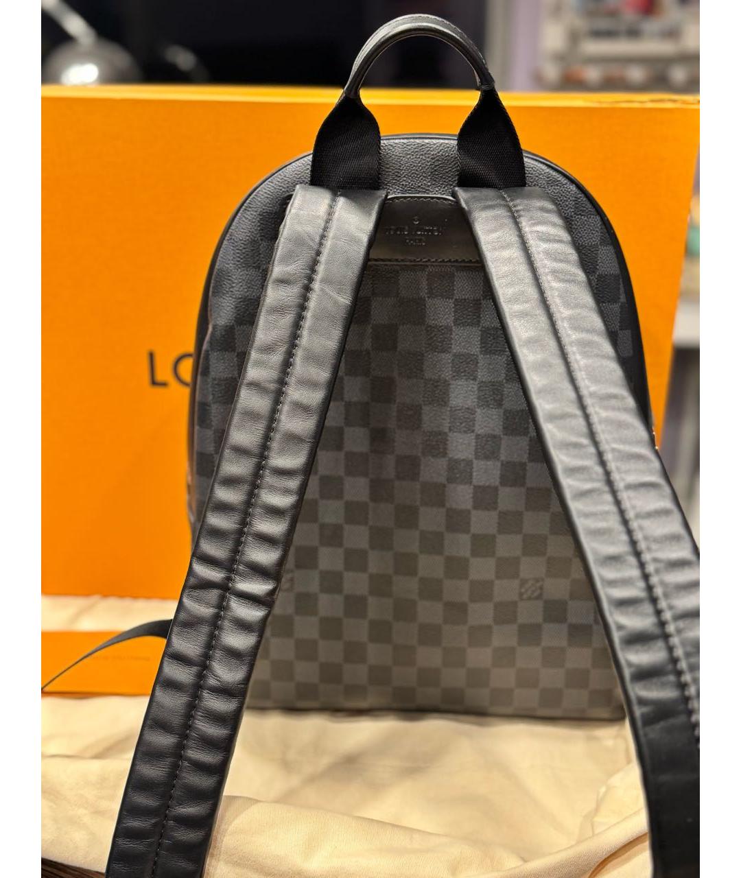 LOUIS VUITTON Серый рюкзак, фото 3