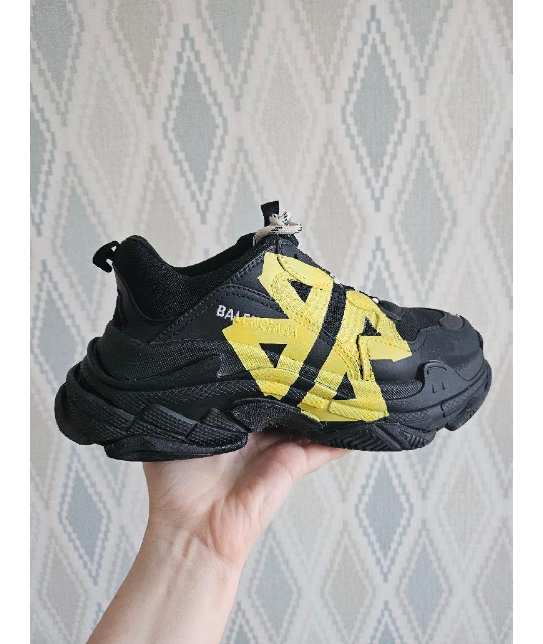 BALENCIAGA Черные кроссовки, фото 7