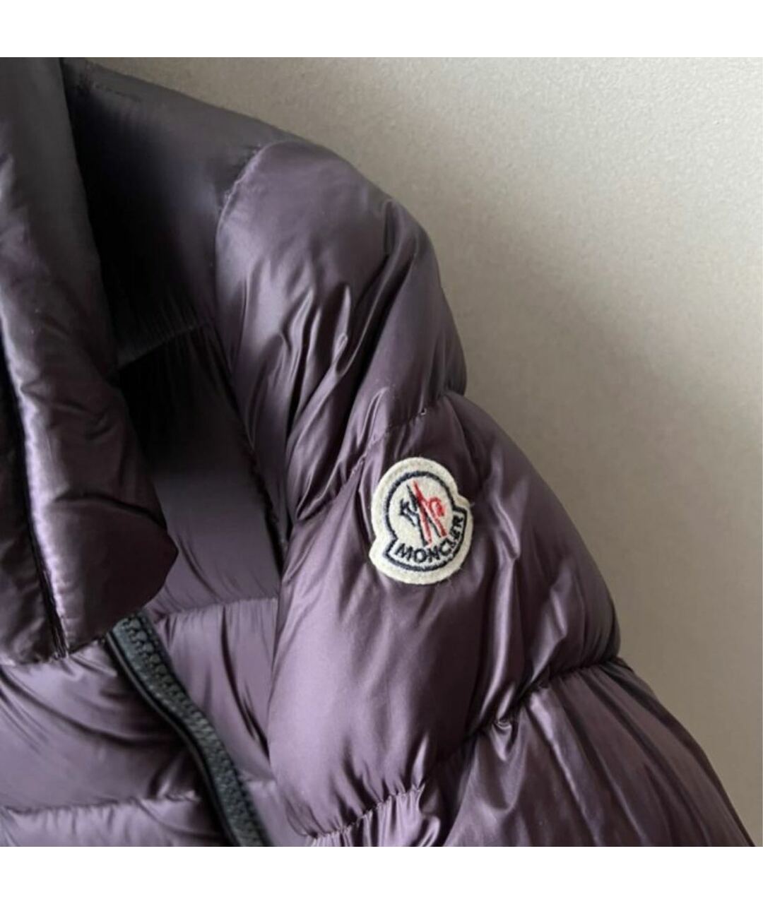 MONCLER Фиолетовый пуховик, фото 3