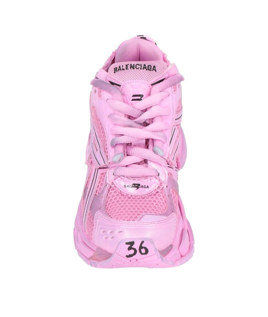 BALENCIAGA Розовые кроссовки, фото 3