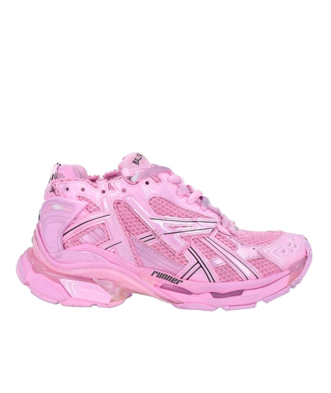BALENCIAGA Розовые кроссовки, фото 1