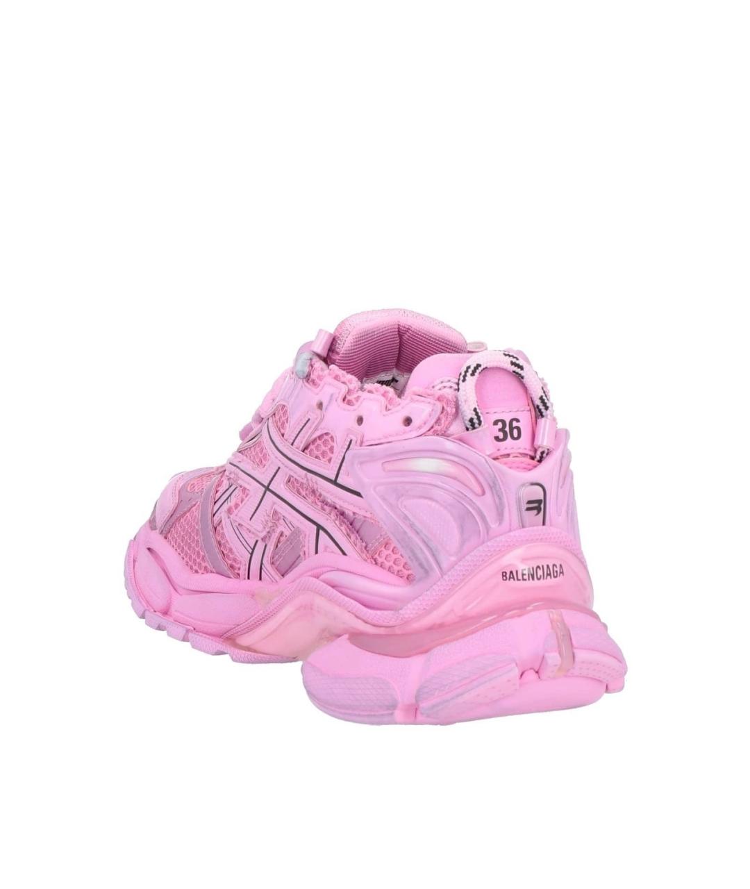 BALENCIAGA Розовые кроссовки, фото 4