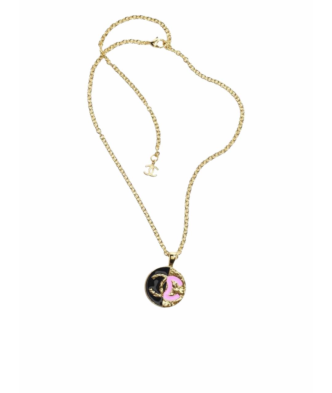 CHANEL Золотая подвеска, фото 1