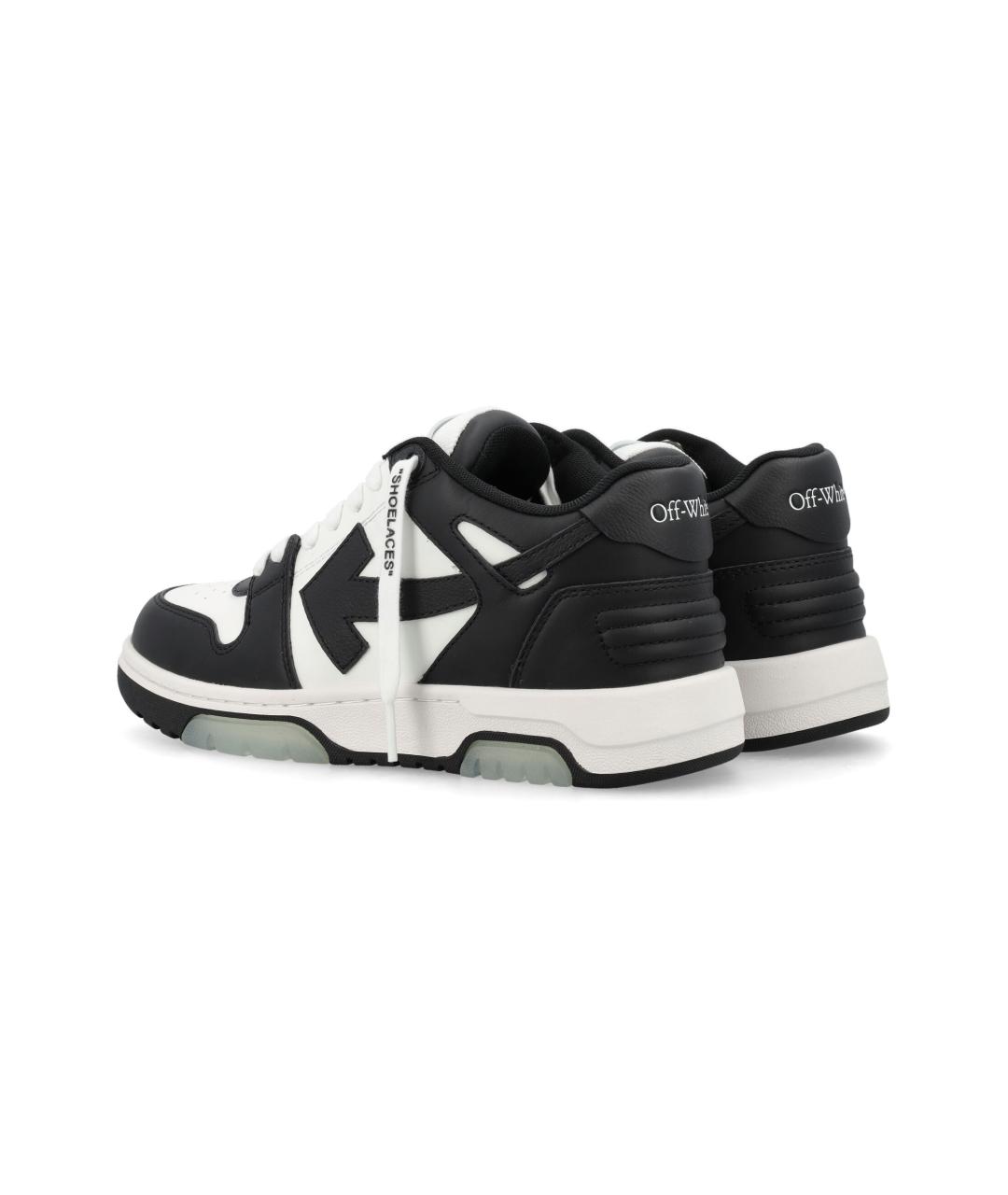 OFF-WHITE Белые синтетические низкие кроссовки / кеды, фото 4