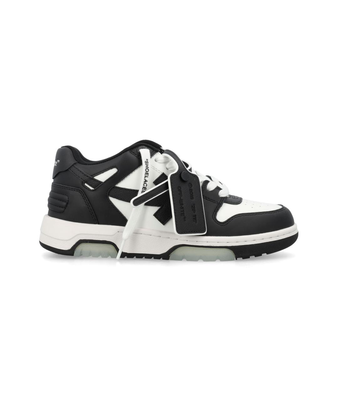 OFF-WHITE Белые синтетические низкие кроссовки / кеды, фото 1