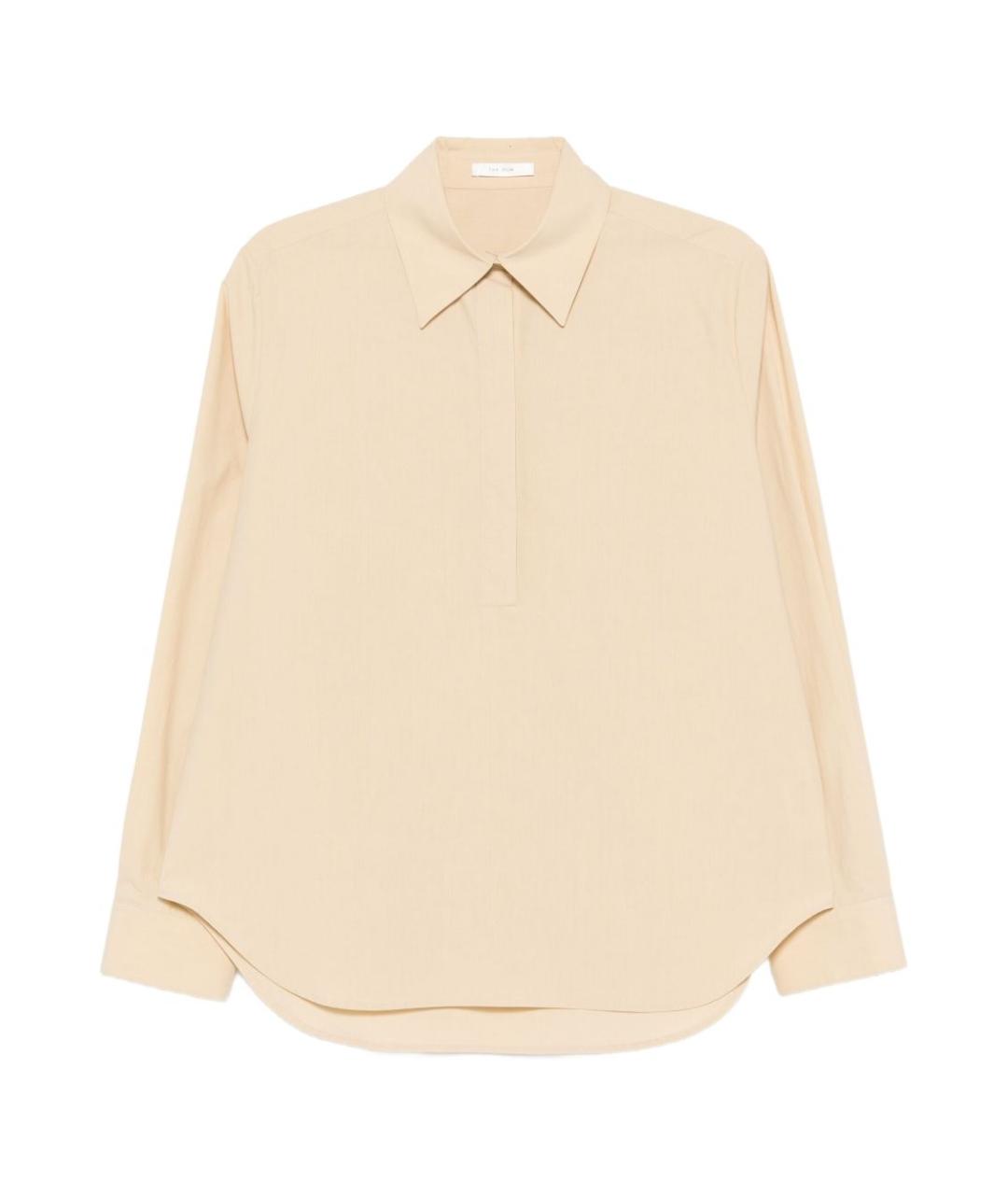 THE ROW Бежевая рубашка, фото 1