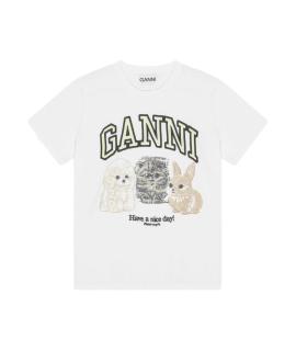 GANNI Футболка
