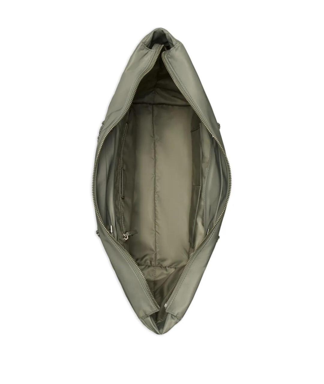 TORY BURCH Хаки синтетическая сумка тоут, фото 3