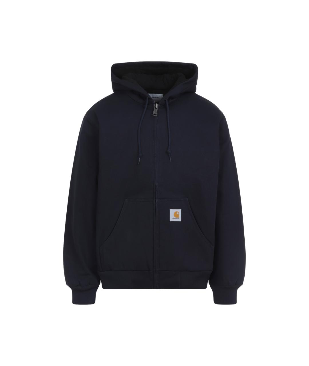 CARHARTT WIP Темно-синяя хлопковая куртка, фото 1