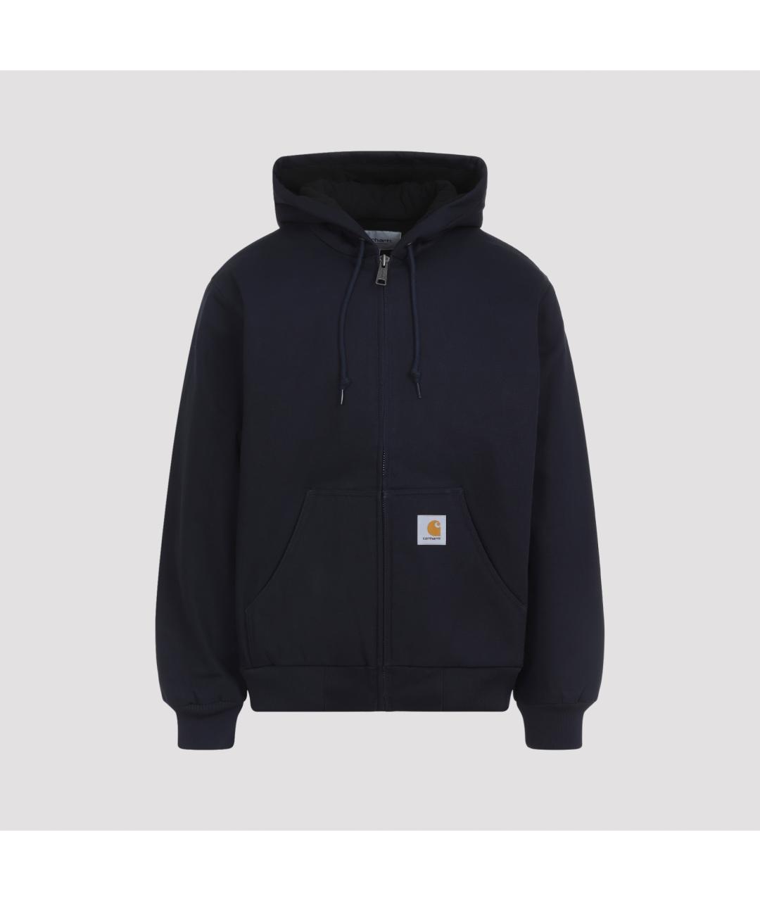 CARHARTT WIP Темно-синяя хлопковая куртка, фото 2