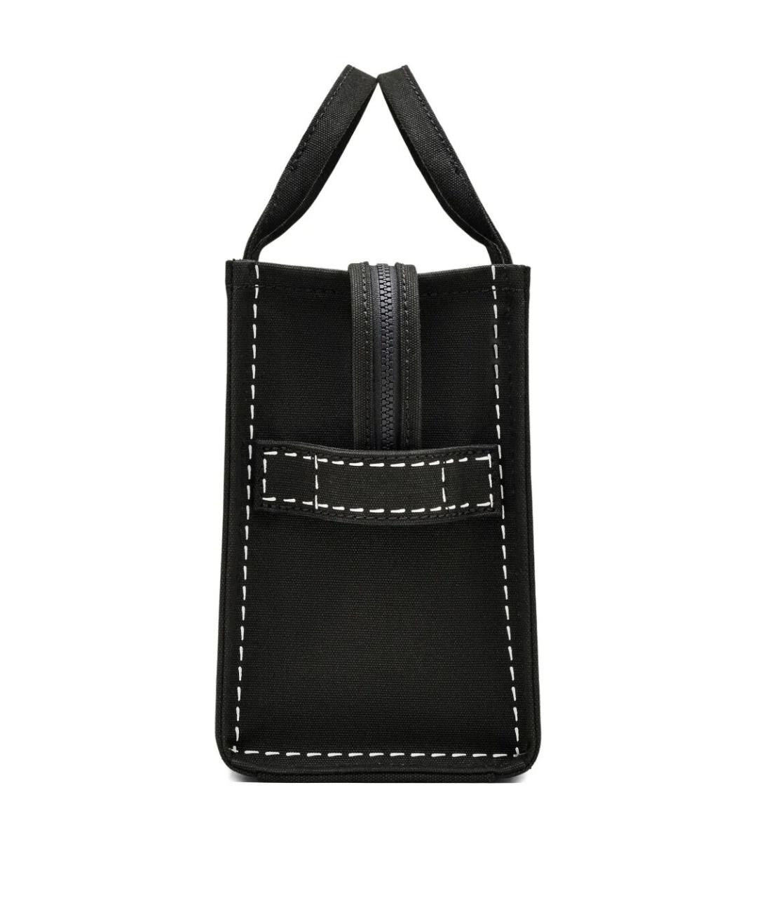 MARC JACOBS Черная хлопковая сумка тоут, фото 3