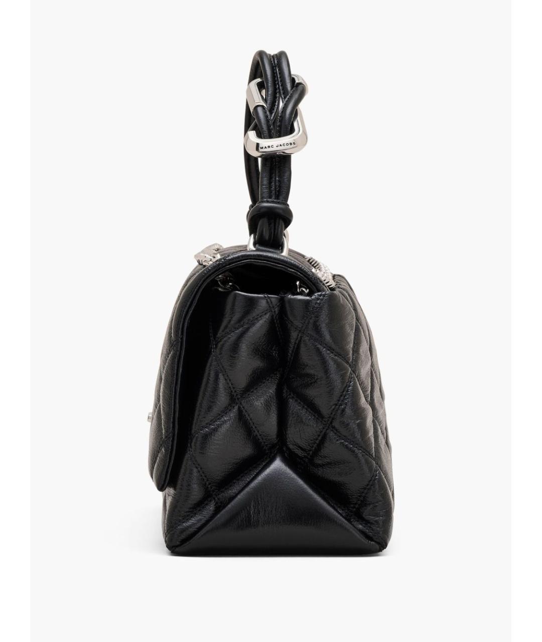 MARC JACOBS Черная кожаная сумка через плечо, фото 3