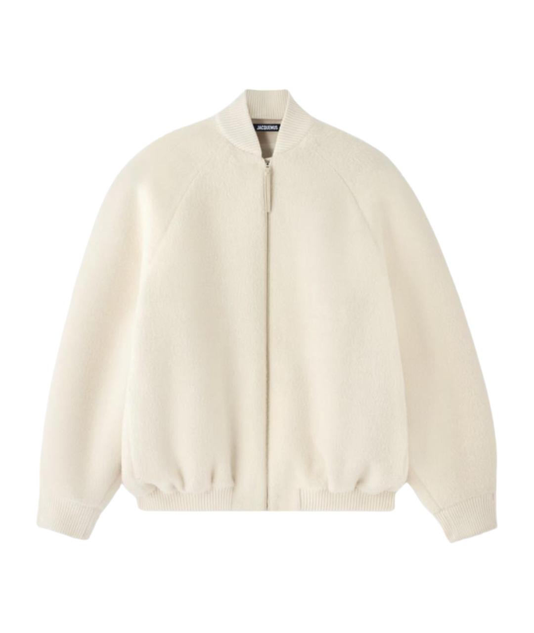 JACQUEMUS Бежевая шерстяная куртка, фото 1