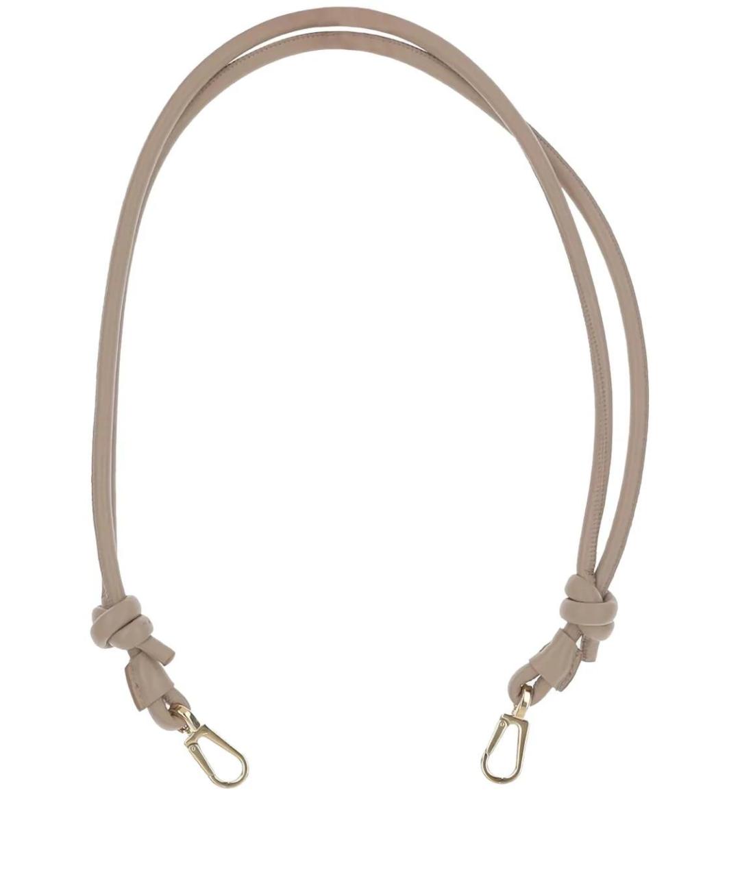 LOEWE Бежевая кожаная сумка через плечо, фото 4