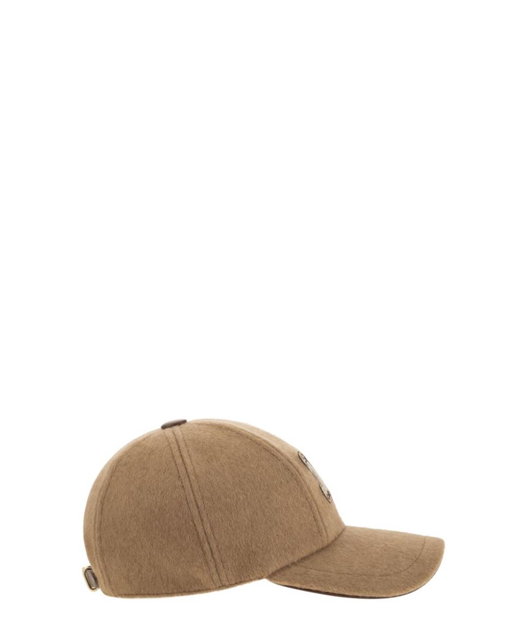 MAX MARA Коричневая кепка, фото 3
