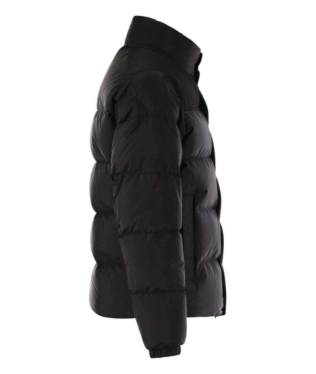 MONCLER Черная полиамидовая куртка, фото 3