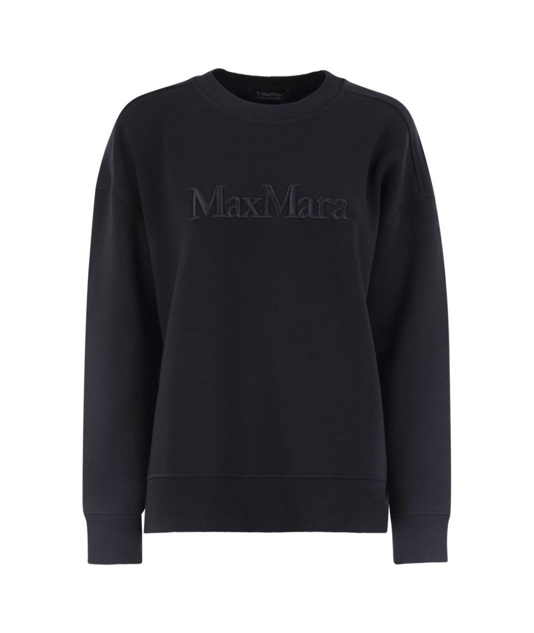 'S MAX MARA Синий хлопковый джемпер / свитер, фото 1