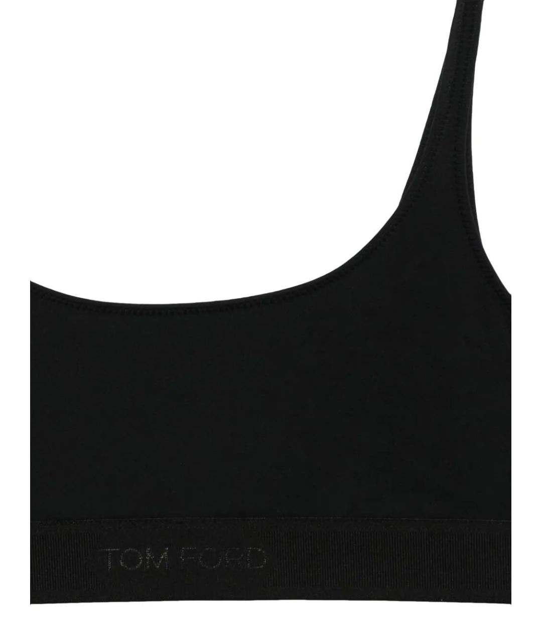 TOM FORD Черный полиэстеровый купальник, фото 3