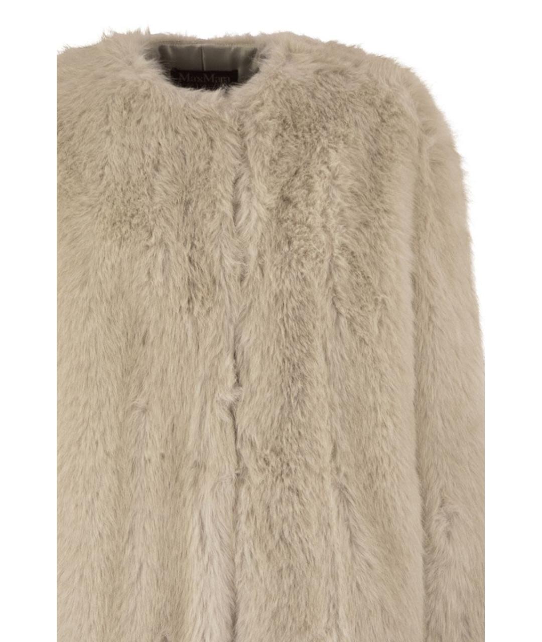 MAX MARA STUDIO Бежевое пальто, фото 4
