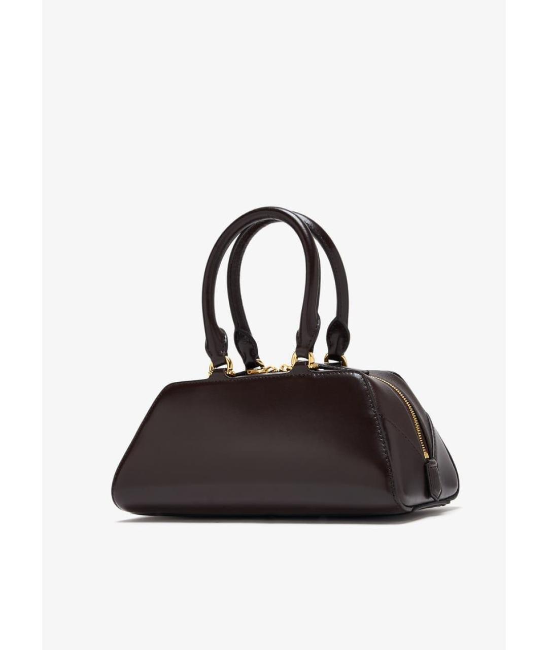 GIVENCHY Коричневая кожаная сумка тоут, фото 3