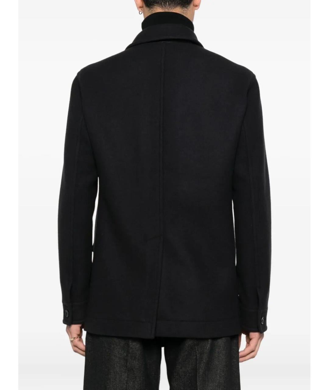 TOM FORD Темно-синее шерстяное пальто, фото 5