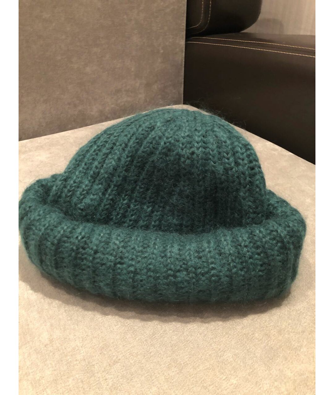 TAK.ORI Зеленая шерстяная шапка, фото 2