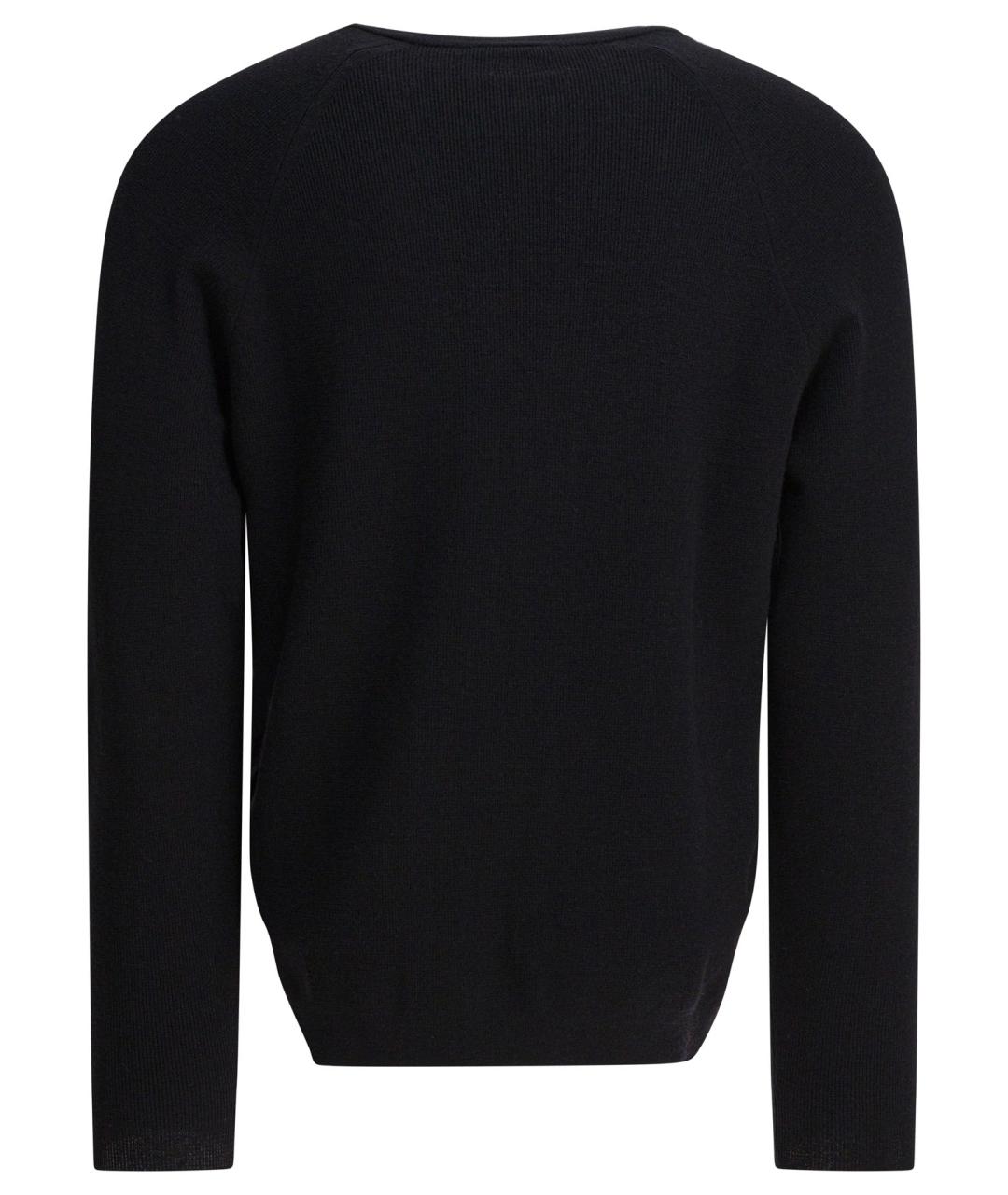 CP COMPANY Черный полиэстеровый джемпер / свитер, фото 2