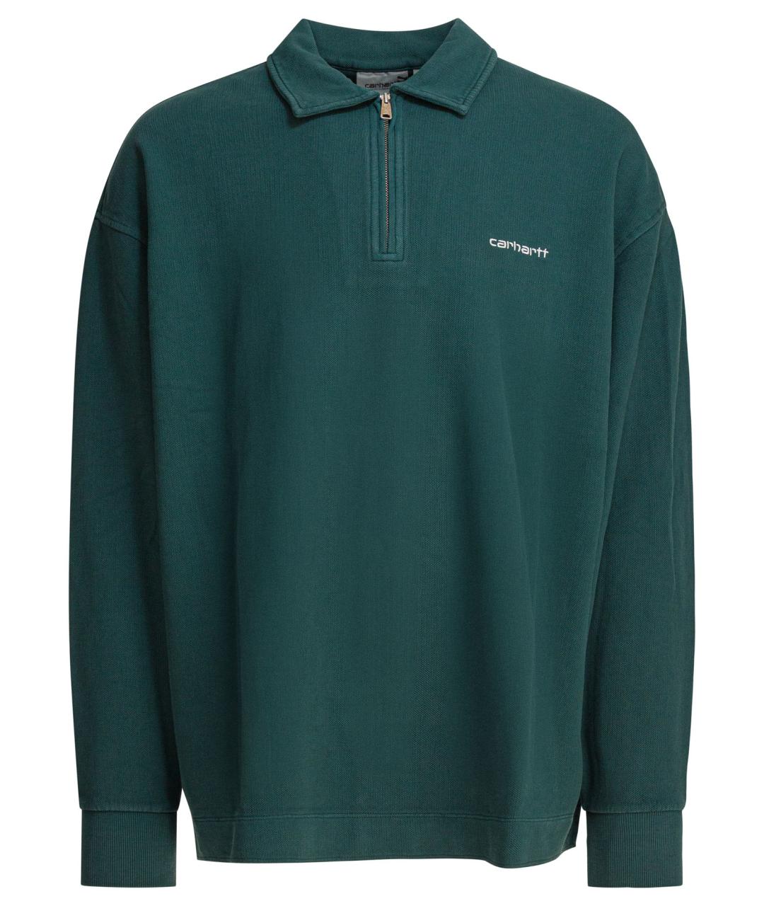 CARHARTT WIP Зеленый хлопковый джемпер / свитер, фото 1