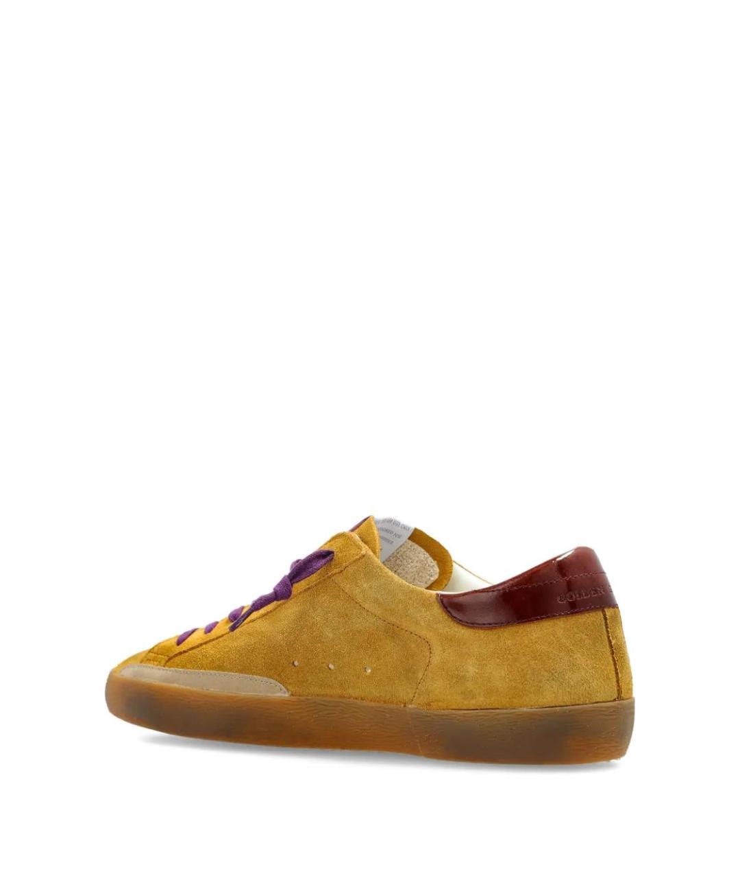 GOLDEN GOOSE DELUXE BRAND Мульти замшевые низкие кроссовки / кеды, фото 4