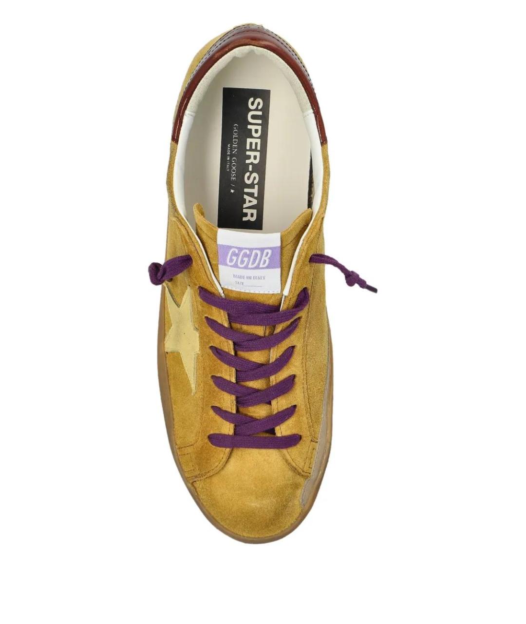 GOLDEN GOOSE DELUXE BRAND Мульти замшевые низкие кроссовки / кеды, фото 3