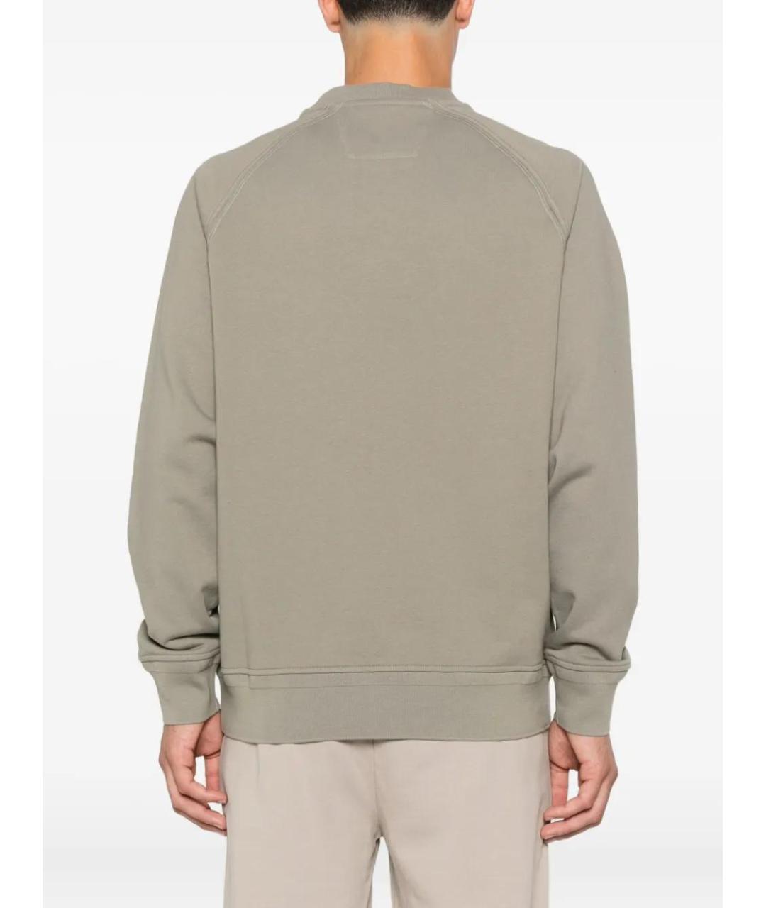 CP COMPANY Бежевый хлопковый джемпер / свитер, фото 4