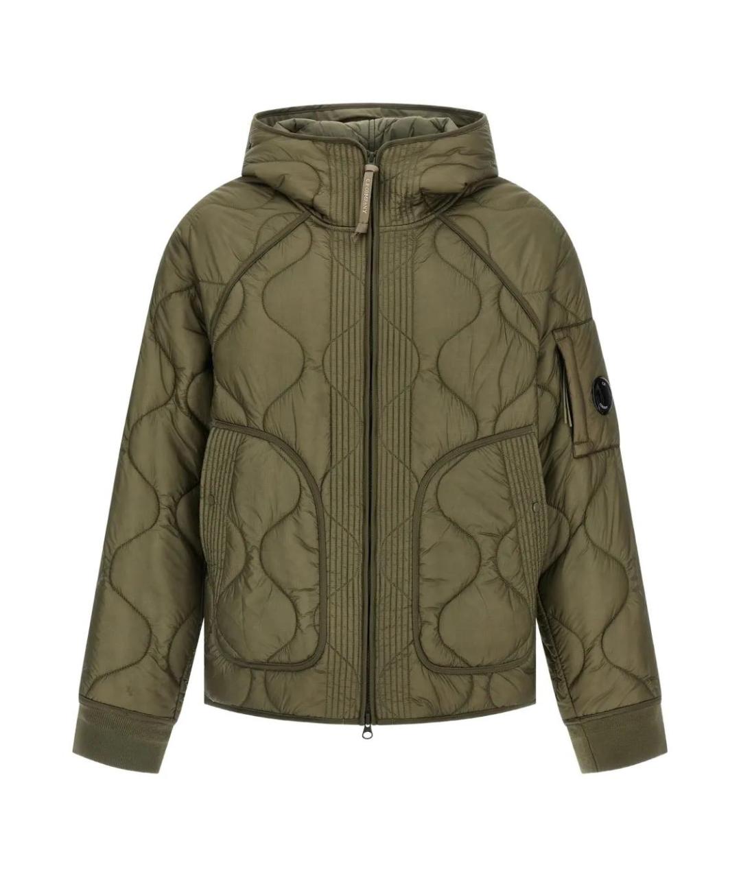 CP COMPANY Хаки полиэстеровая куртка, фото 1