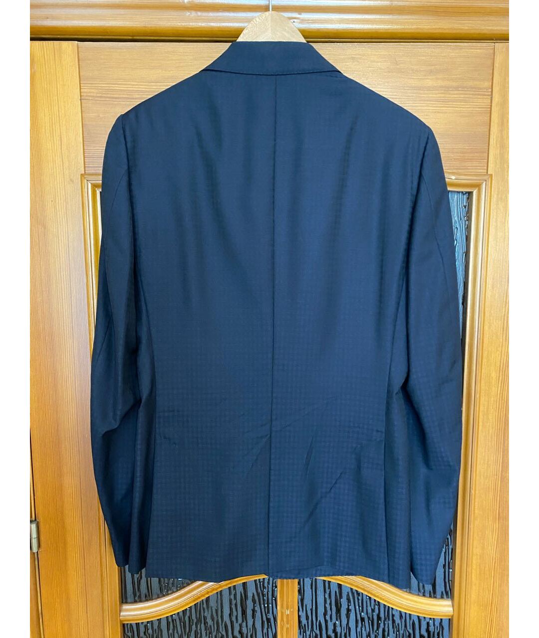 ZZEGNA Темно-синий шерстяной пиджак, фото 2