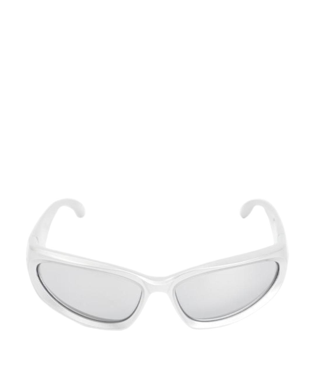 BALENCIAGA Белые солнцезащитные очки, фото 2
