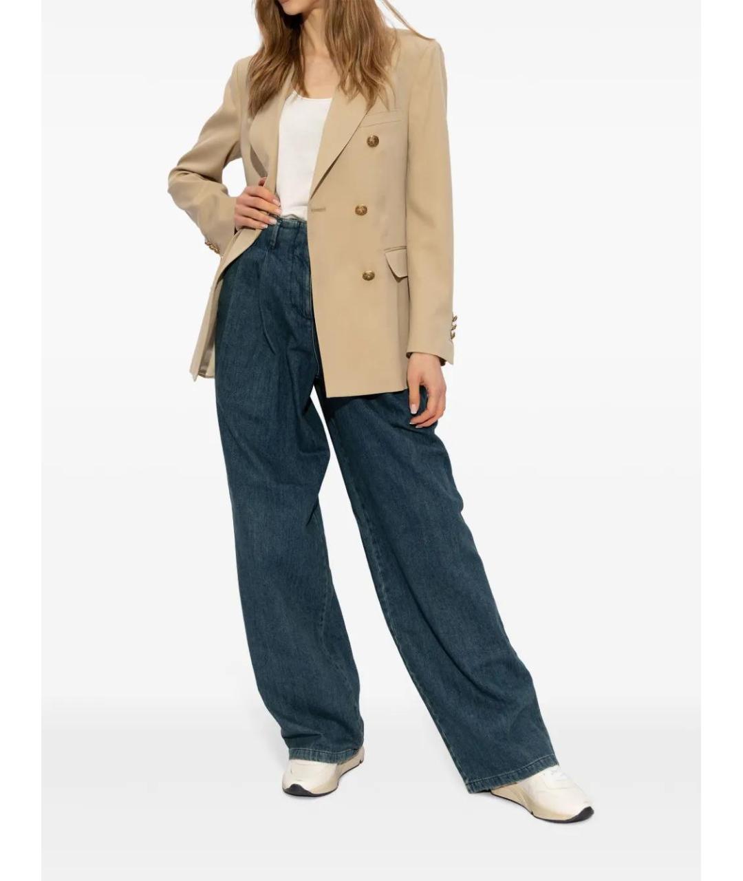 GOLDEN GOOSE DELUXE BRAND Белые кожаные кроссовки, фото 5