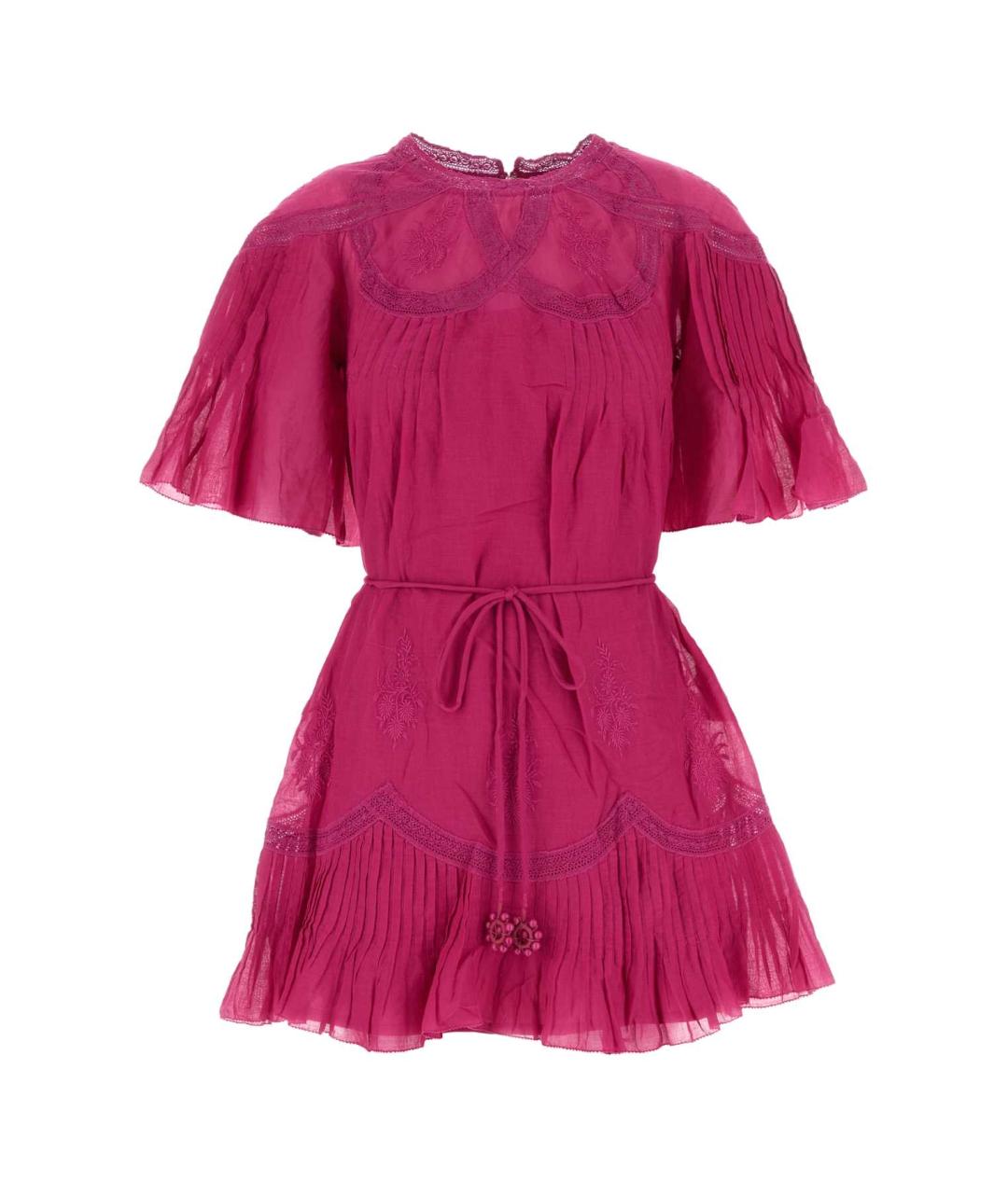 FARM RIO Розовое хлопковое повседневное платье, фото 1