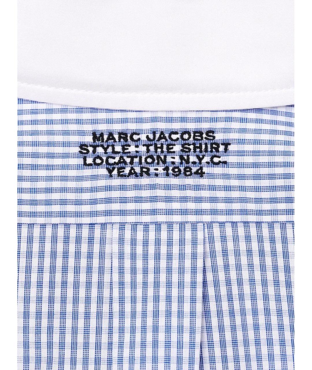 MARC JACOBS Голубая хлопковая рубашка, фото 5
