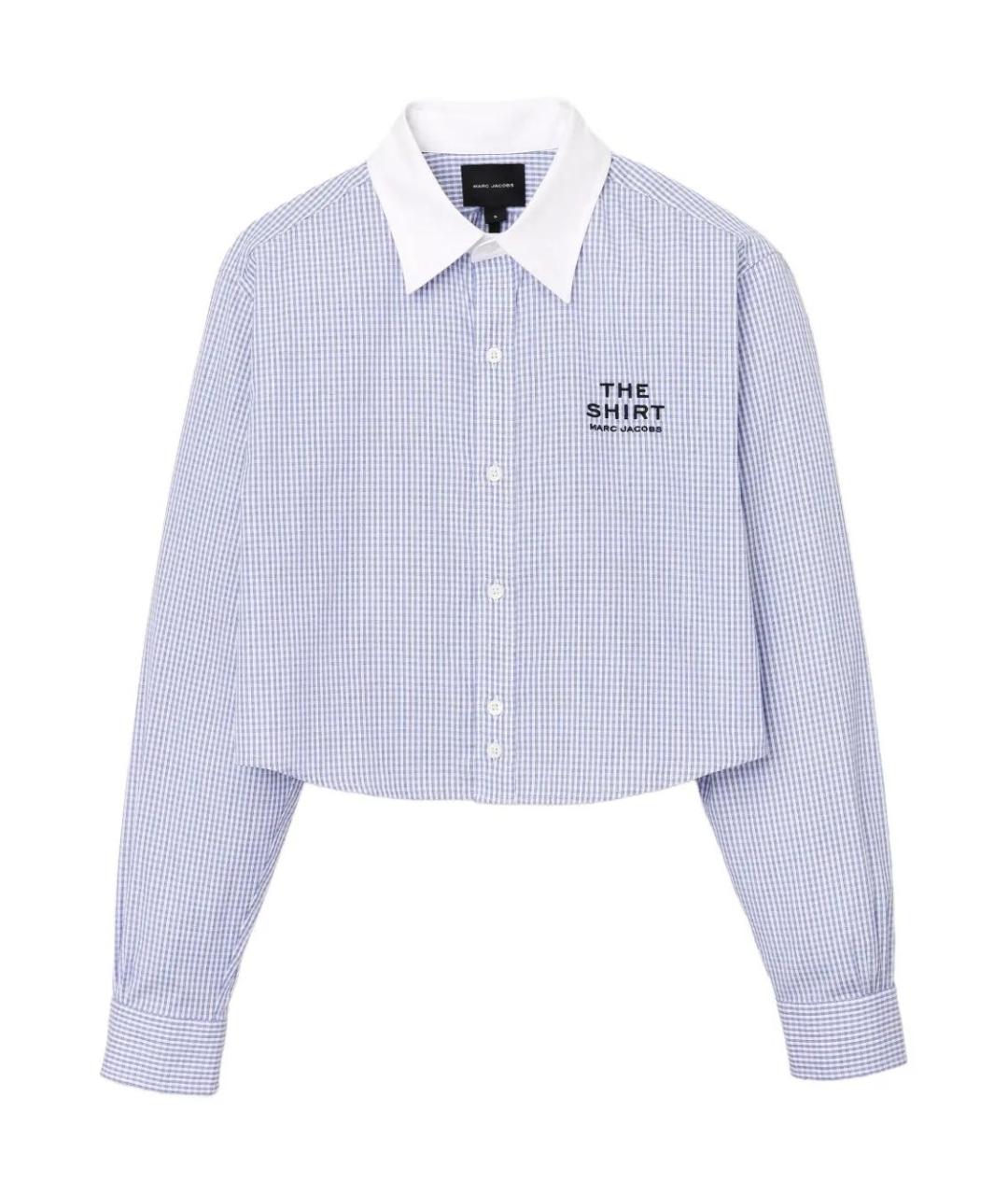 MARC JACOBS Голубая хлопковая рубашка, фото 1