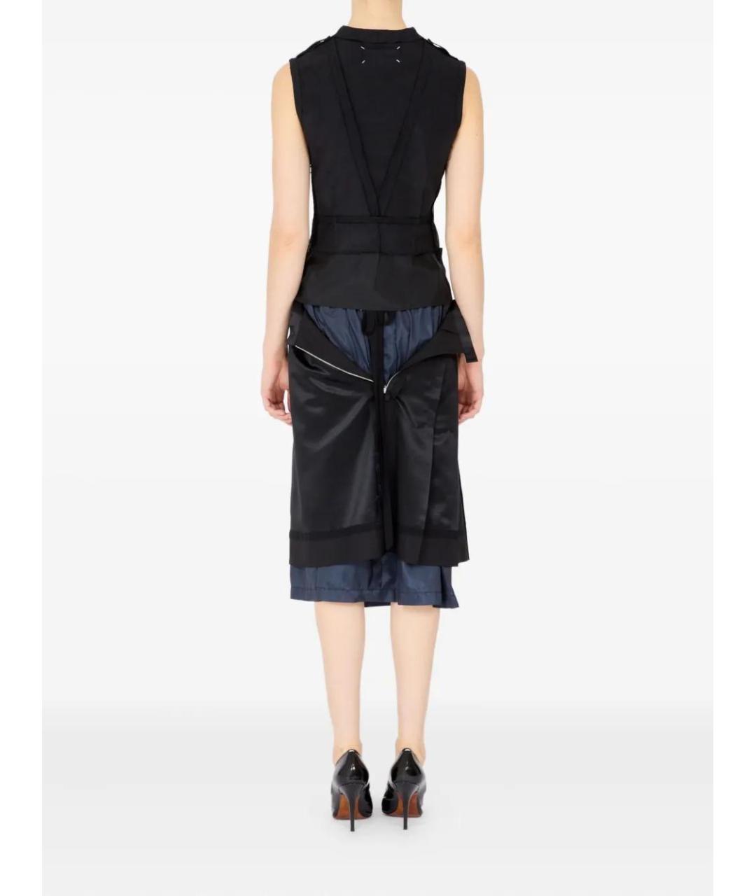 MAISON MARGIELA Черная майка, фото 5