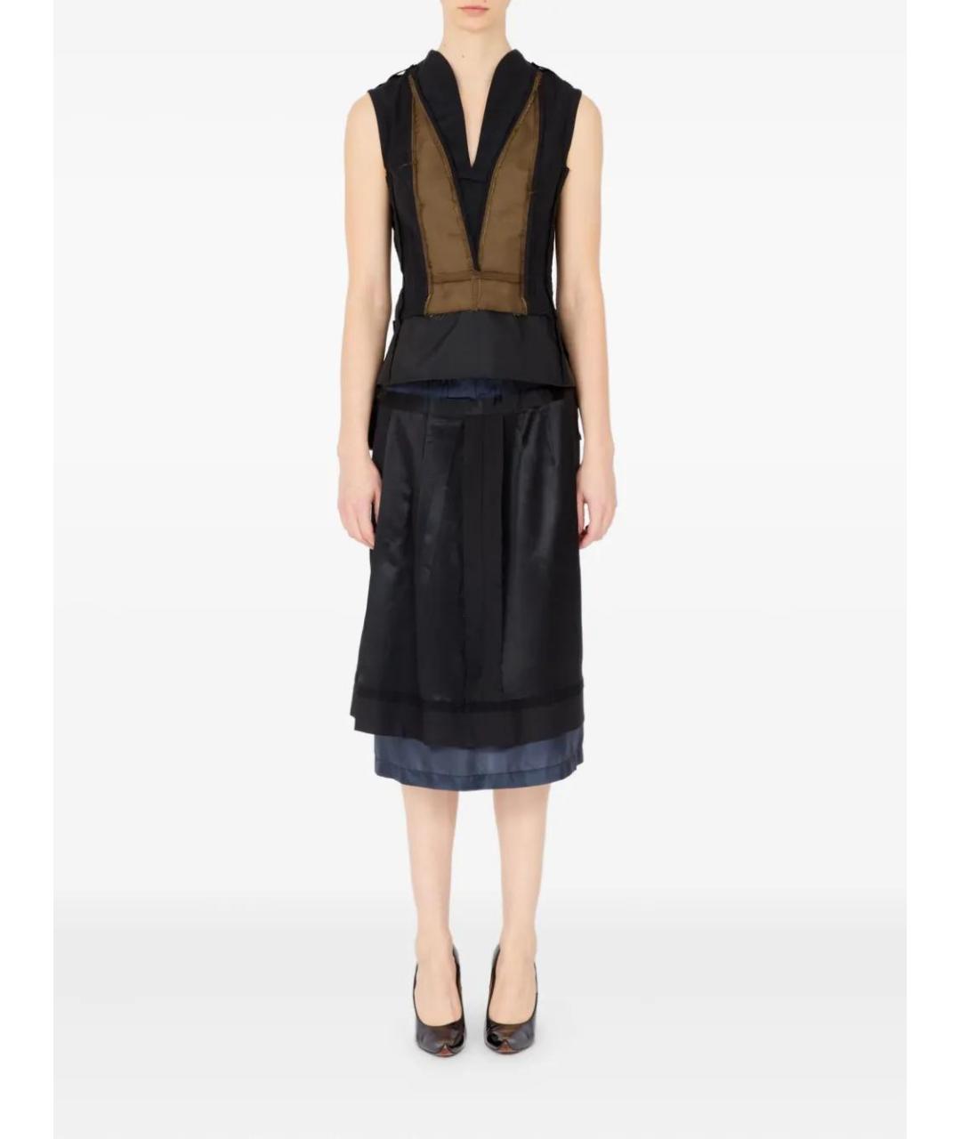 MAISON MARGIELA Черная майка, фото 2