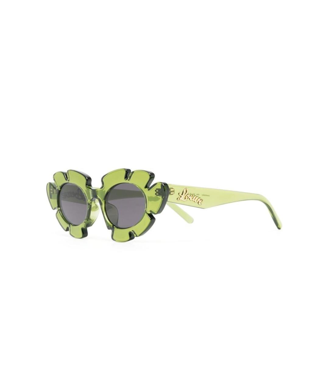 LOEWE Зеленые солнцезащитные очки, фото 4
