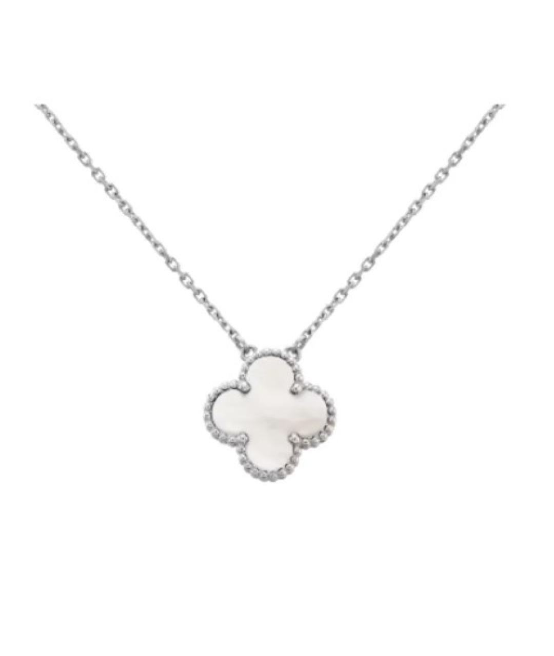 VAN CLEEF & ARPELS Серебряное колье из белого золота, фото 7