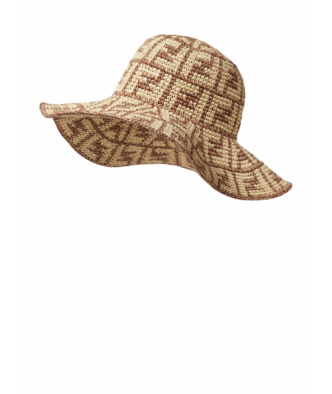 FENDI Бежевая шляпа, фото 1