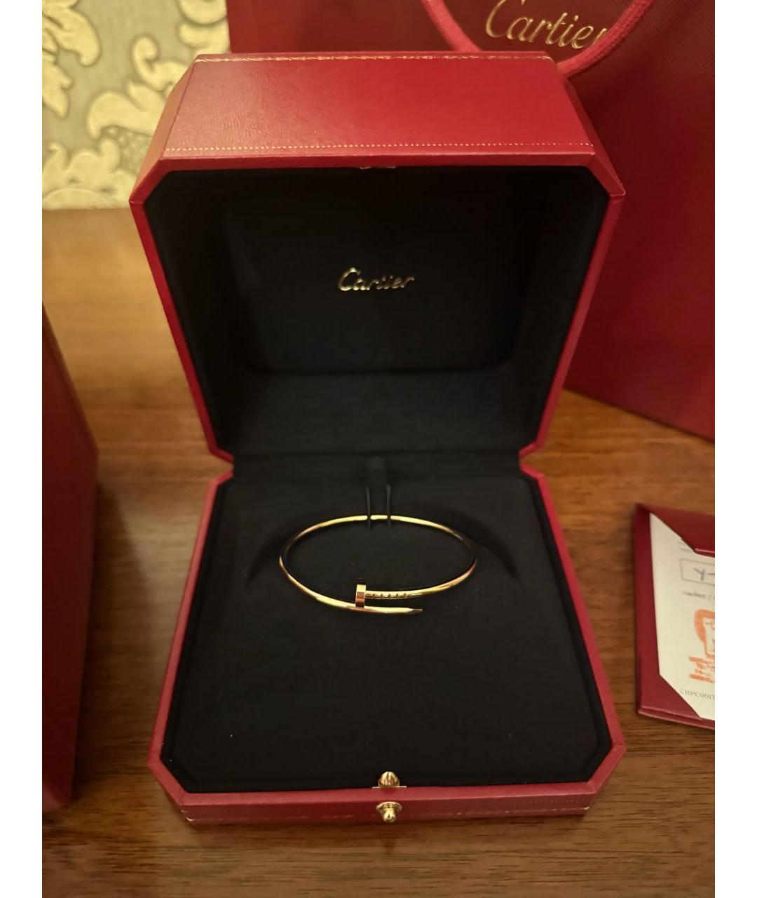 CARTIER Золотой браслет из желтого золота, фото 2