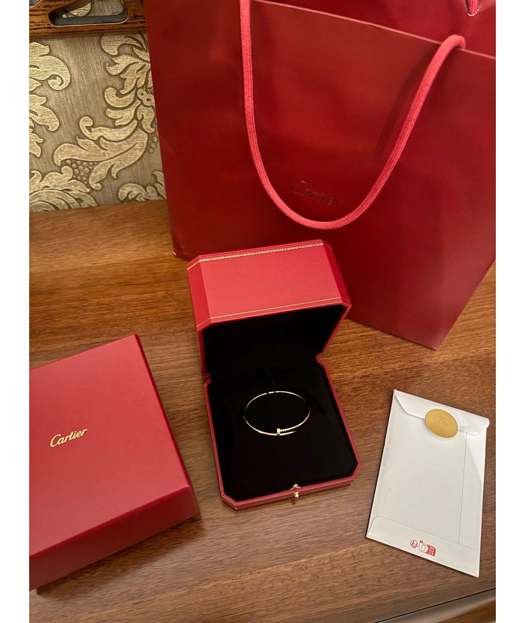 CARTIER Золотой браслет из желтого золота, фото 4