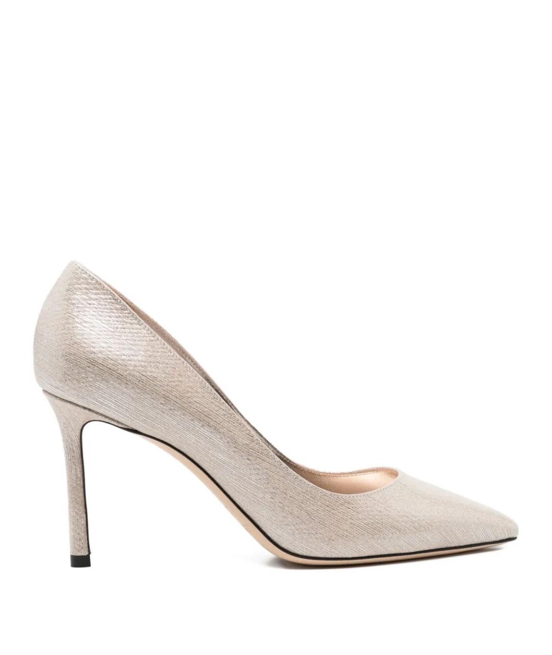 JIMMY CHOO Золотые туфли, фото 1