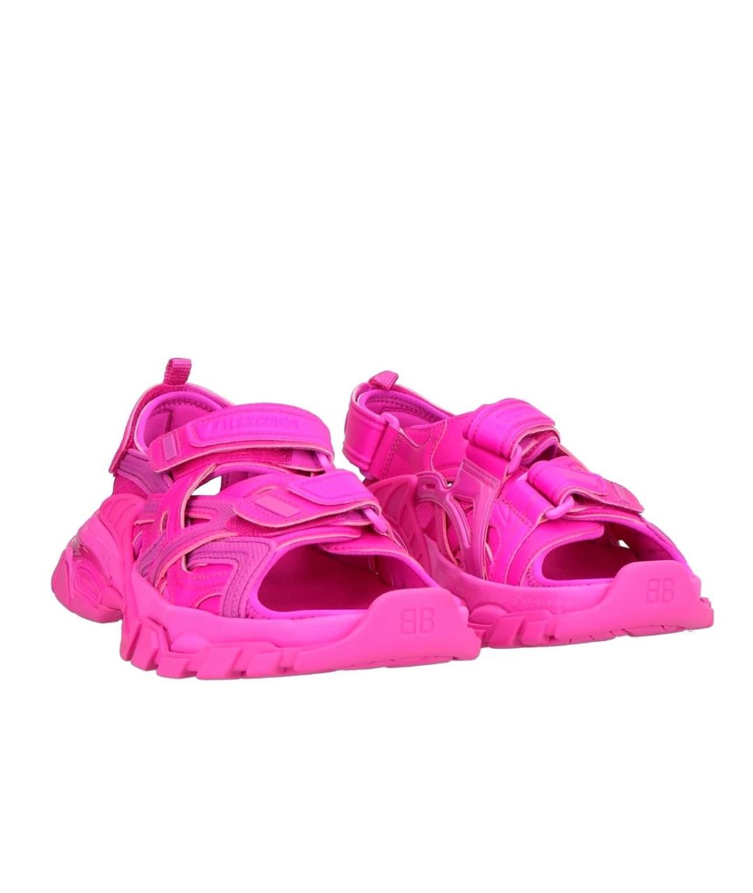 BALENCIAGA Фуксия сандалии, фото 2