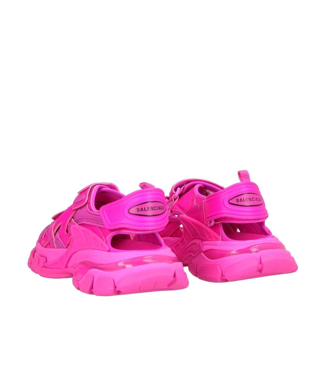 BALENCIAGA Фуксия сандалии, фото 4